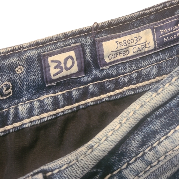 Miss me cropped animal print denim - Picture 7 of 7